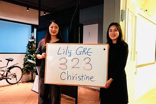 Lily GRE課程推薦！GRE考試二戰323