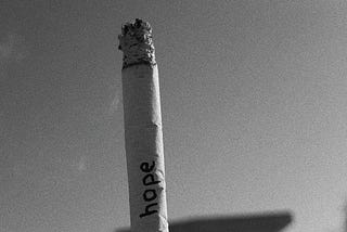 Title: “Farewell to the Last Cigarette: A Letter to My Loyal Companion”