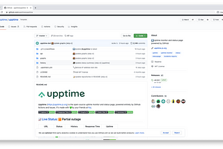 Monitor your website’s uptime and present results on a status page with GitHub Actions.