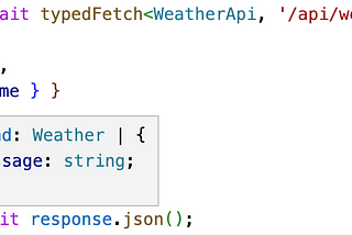 Inferring network requests’ return type: @express-typed-api