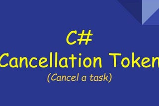 Graceful Exits: Using Cancellation Tokens in C#
