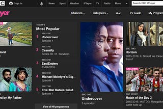 BBC iPlayer in Australia