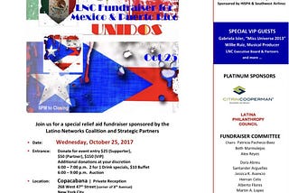 Latino Networks Coalition for Mexico & Puerto Rico UNIDOS