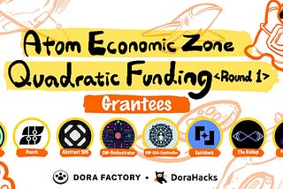 Announcing the Grantees of Atom Economic Zone Quadratic Funding, Round I.