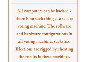 4.19.23 Daily Thought #votingmachines