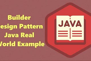 Builder Design Pattern In Java Working Code Example