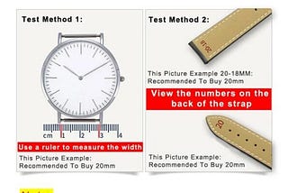 How to Measure the Watch Strap Size?