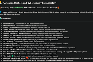New FishXProxy Phishing Kit Lowers Barriers for Cybercriminals
