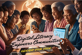 Unleash Your Voice: Digital Literacy Empowers Communities