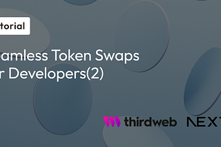 Seamless Token Swaps for Developers(2): Building a Minimalistic UI for MiniKLAYswap Contract using…