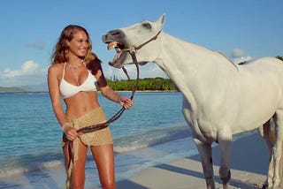 Minoring in Twitter: Ben Verlander and Kate Upton ride a horse