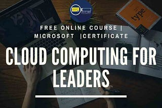 What is cloud computing online course from Microsoft all about?