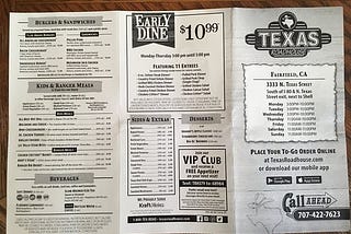 Savor Every Bite: Texas Roadhouse Takeout Menu with Prices and Pictures PDF