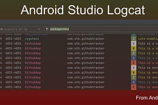 New Android Studio Logcat