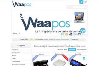 Agence de création site internet Nice - Référencement Naturel Waapos – Matériel point de vente