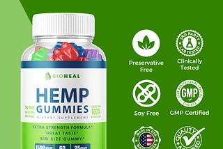 BioHeal CBD Gummies Review: Natural Relief for Stress, Pain, and Sleep Issues