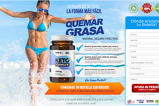 KETO Complete España: Obtenga una prueba gratuita: la mejor fórmula para bajar de peso