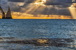 Even In The Midst of The Darkness, Focus On The Tiny Ray of Light