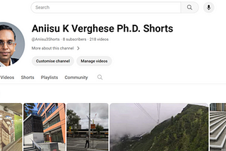 View and subscribe to my #Shorts Channel — on travel and culture