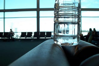 Water Bottle in the Airport