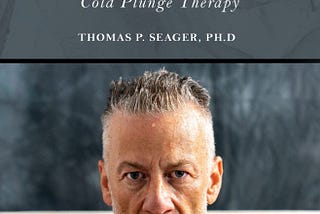 Professor Thomas Seager in his ice bath