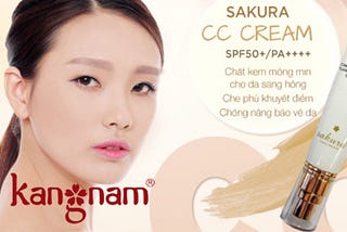 Truy tìm địa điểm mua kem CC Cream Sakura tại Hà Nội