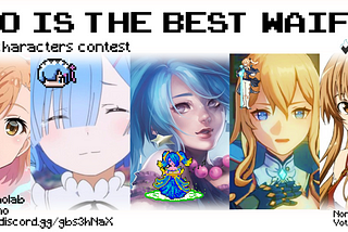 【Competition】Who is the best Waifu contest! Result Announcement