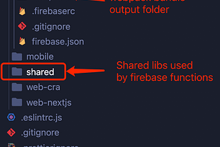 Firebase Setup for Monorepo: Functions + Yarn + Webpack