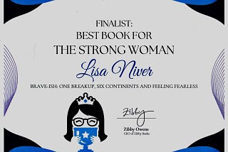 BRAVE-ish: Best Book for the Strong Woman Zibby Awards 2023