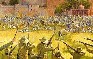 How did the Jallianwala Bagh Massacre and the passing of The Rowlatt Acts mark the spread of…