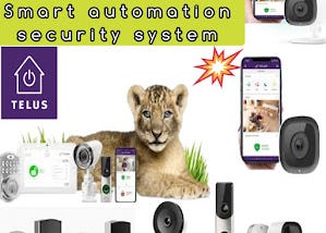 Telus smart home automation devices for home security