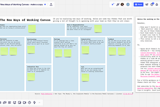 Do try this at work #2: the NWOW canvas
