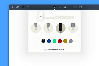 Experience hassle free note-taking with the new Pen Rack and Color Picker - Noteshelf v8.2