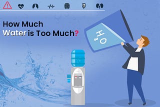 Image is about water consumption by human body.