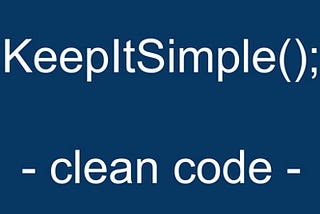 Bersihkan kodemu dengan prinsip Clean Code