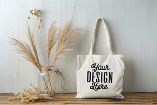 Natural Canvas Tote Bag Free Mockups Graphic Product Mockups24