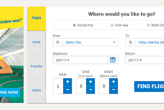 Product Review: Cebu Pacific Air: Part 2- Finding and selecting a flight