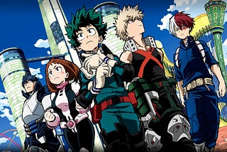 My Hero Academia (Boku No Hero Academia) series cover