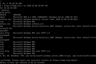 Active- Hack The Box