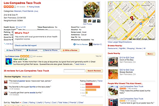 Cities take to Yelp to tell their residents where not to eat