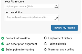 Free Product Manager Resume Review