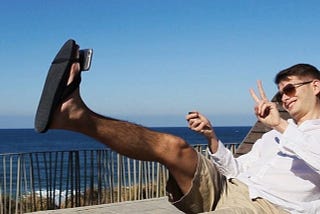 Smartphone Selfie Foot Strap