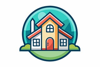 Real Estate Logo Vector Illustration