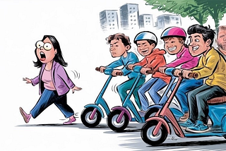 Scooters and e-bikes are a menace to travelers. Here’s how to handle them.