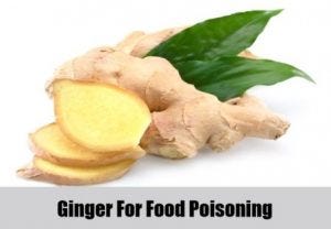 Home remedies to treat Food poisoning