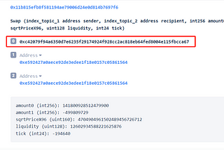 DEX Swaps in Tokenview Transaction Tracking API