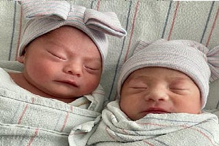 Twins Born in Different Years in California, 15 Minutes Apart (brother in 2021 and sister in 2022)…