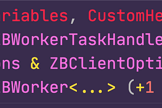 Providing a method signature overload for Zeebe Node’s `createWorker` using TypeScript