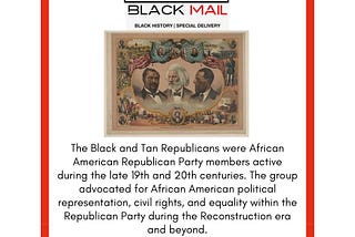 The Legacy Of The Black And Tan Republicans