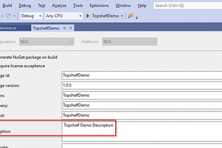 Building a Windows Service application using Topshelf — Part 2 of 2: Customizing